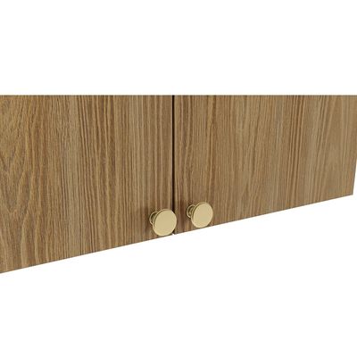 Armário Aéreo Botanic 80cm 2 Portas MDP Kappesberg Nogueira