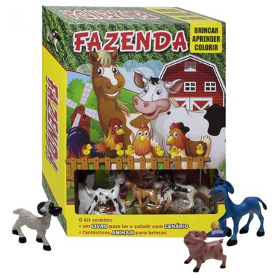 Brincar Aprender Colorir II Fazenda - Todolivro