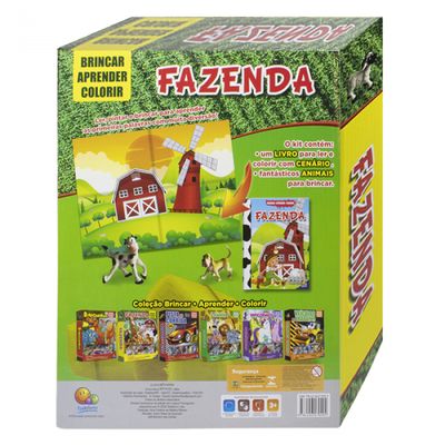 Brincar Aprender Colorir II Fazenda - Todolivro