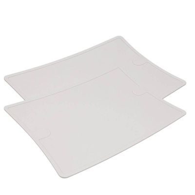 Conjunto 2 Tábuas de Corte Dupla Jogo Americano Flex 2 em 1