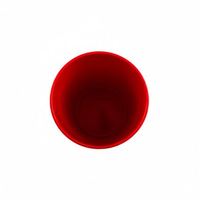 Copo Salut Redondo 250ml Vermelho em Polipropileno