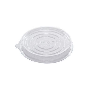 Tampa Descartável Para Sopeira 250ml Natural em PVC - 1.800 unidades