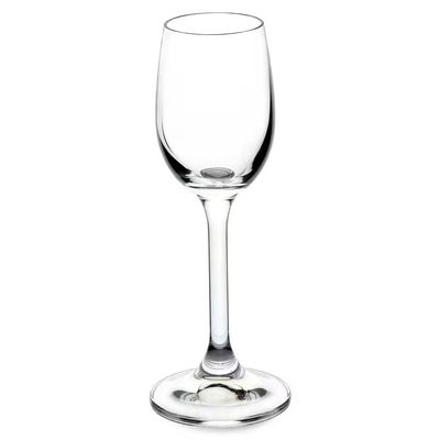 Conjunto de Taças Bohemia Anna 65 ml em Cristal Ecológico 6 Peças Transparente