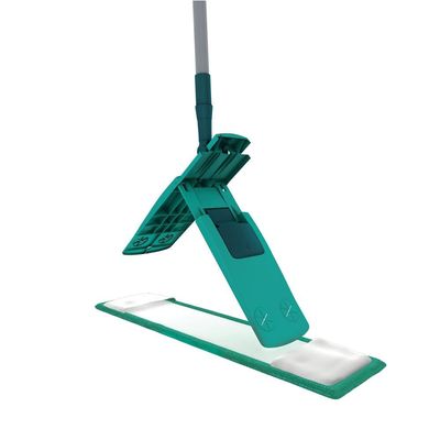 Mop Flat Microfibra com Cabo Telescópico FlashLimp Verde