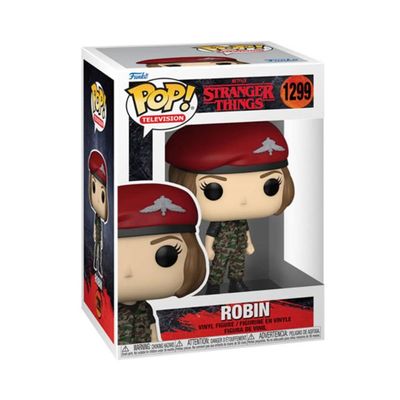 Funko Pop Stranger Things 4 1299 Robin Camouflage