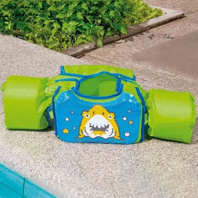 Colete com Espuma Amigos Aquáticos Mor - P/M - verde