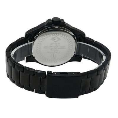 Relógio Tuguir Masculino Ref: Tgi37166 Casual Aço Black