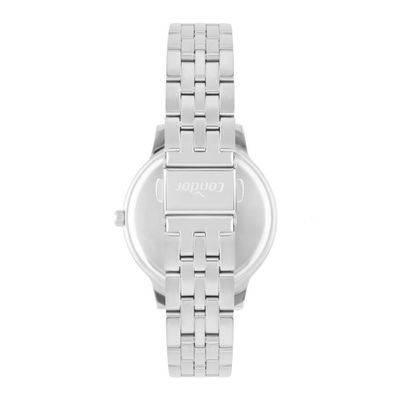 Relógio Condor Masculino Ref: Co2035nrt/4v Casual Prateado