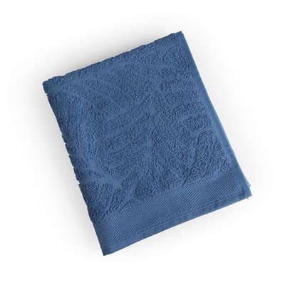 Toalha de Rosto Native Fio Penteado Jacquard Folhas 01 Peça 100% Algodão - Maré