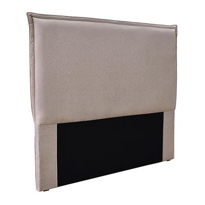 Cabeceira Decorativa Queen Size 1,60M Trento Linho Areia - Gran Belo