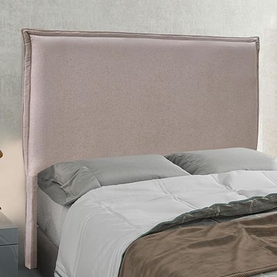 Cabeceira Decorativa Queen Size 1,60M Trento Linho Areia - Gran Belo