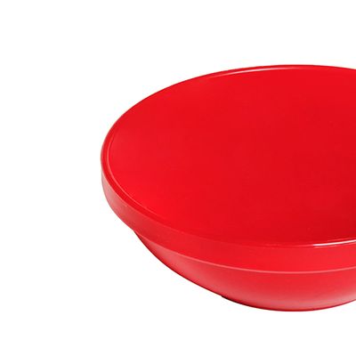 Sopeira Cheff Redonda 350ml Vermelha em Polipropileno