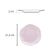 Conjunto 2 Pratos de Sobremesa 21,5cm Ryo Pink Sand Porcelana Oxford