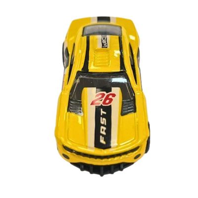 Mini Veículos Die Cast Garagem S.A. - Esportivo Amarelo