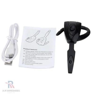 Fone Bluetooth Elegante De Ouvido Sem Fio Estiloso Ex-01