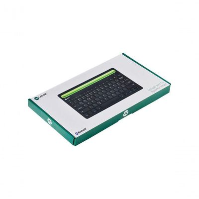 Teclado Sem Fio Bluetooth Dynamic Smart Abnt Com Suporte