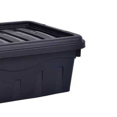 Caixa Organizadora Mudanca Rodinhas 31 Litros Maleta Grande Carrinho Container Empilhavel Multiuso Porta Alimentos Brinq