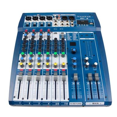 Mixer Analogico Soundcraft Mi-8 8 Canais Bluetooth E Usb