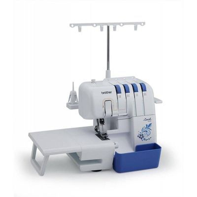 Máquina De Costura Overlock Doméstica 1300ppm 2 Agulhas