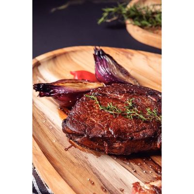 Bandeja Organica Churrasco Tramontina em Madeira Teca FSC com Acabamento em Óleo Mineral 44x33 cm