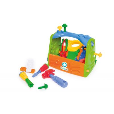 Brinquedo Infantil Caixa De Ferramentas 18 Peças - Tateti 453