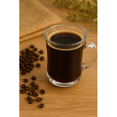 Jogo 6 Caneca Vidro Café Nespresso Dolce Gusto 150ml