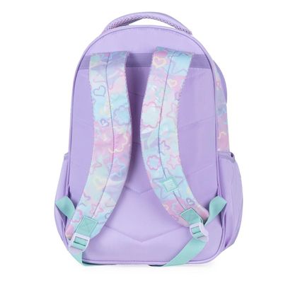 Mochila Escolar Feminina Juvenil Star Candy Lilás U / Lilas