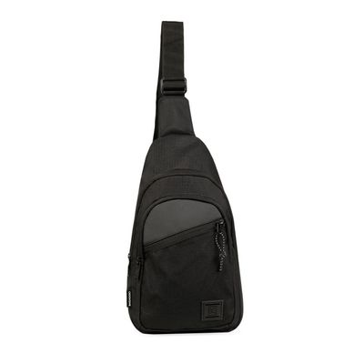 Mochila Transversal Masculina Pequena BG Net U / Preto