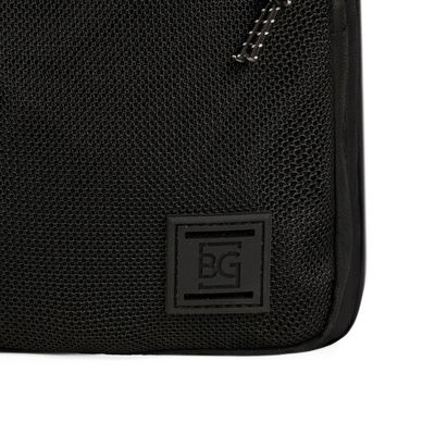 Mochila Transversal Masculina Pequena BG Net U / Preto