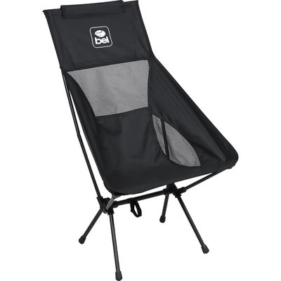 Cadeira Ultra Light Portátil Chill Preta Bel Único / Preta