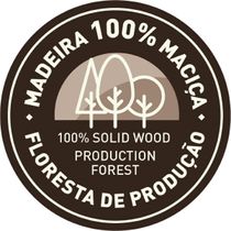 Estante para Livros com 6 Prateleiras Modulare Natural Tramontina 91620020