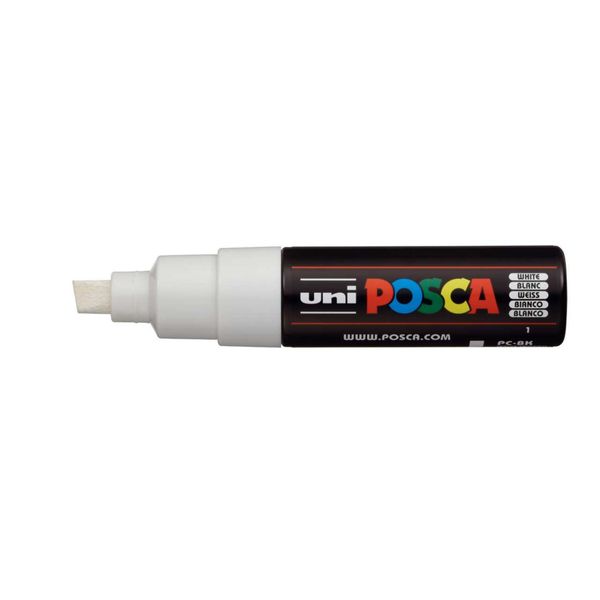 MARCADOR PERMANENTE PC-8K BRANCO POSCA