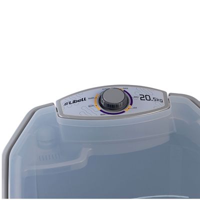 Lavadora Semi Automática 20,5KG Libell Prata / 110v