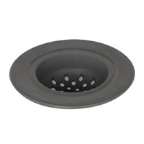 Ralo de Pia 12cm x 7cm Cinza em Silicone