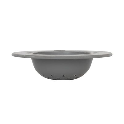 Ralo de Pia 12cm x 7cm Cinza em Silicone