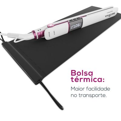 Prancha de Cabelo Britânia Bella BPRE01A Branca Bivolt Bivolt