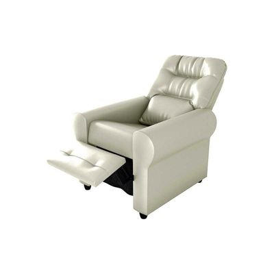 Poltrona Do Papai Reclinável Clio Matrix Sintetico Bege