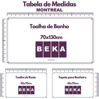 Jogo de Toalha 2 Banho 2 Rosto 1 Piso - 5pçs Coleção Montreal 100% Algodão Rosa