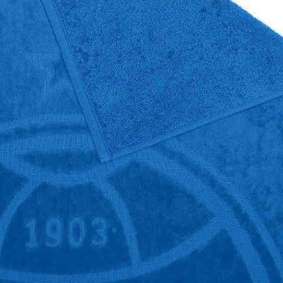 Toalha de Banho Buettner Jacquard Veludo Futebol Grêmio 70cmx140m Azul Celeste