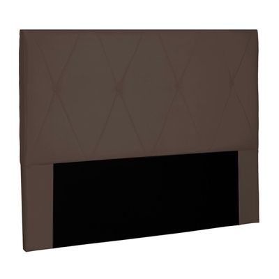 Cabeceira Decorativa 1,40M Yves Suede Café - Gran Belo