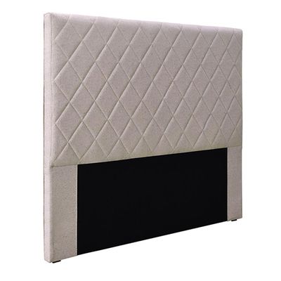 Cabeceira Decorativa Queen Size 1,60M Baelon Linho Areia - Gran Belo