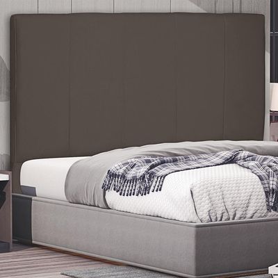 Cabeceira Decorativa Queen Size 1,60M Erza Suede Caramelo - Gran Belo
