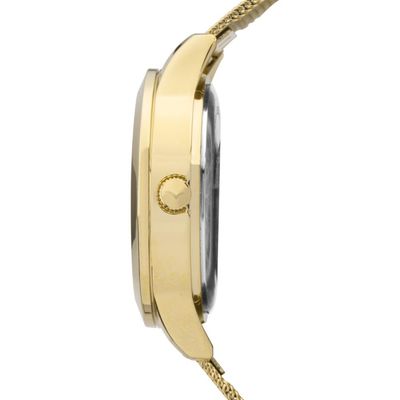 Relógio Condor Feminino Ref: Co2035nir/4k Casual Mesh Dourado