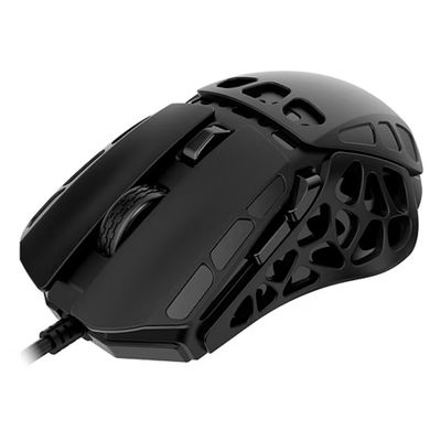 Mouse Gamer Draugr 12400 Dpi Ultraleve USB 5 Botões rgb