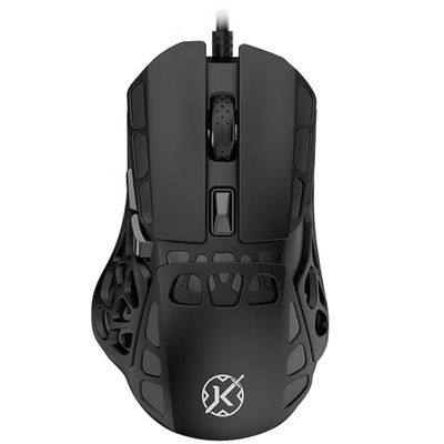 Mouse Gamer Draugr 12400 Dpi Ultraleve USB 5 Botões rgb