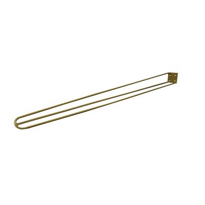Kit 12 Pés de Metal 90 CM Hairpin Legs Aparador e Mesa de Canto Dourado