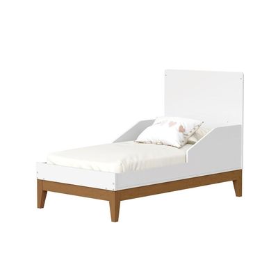 Berco Americano Para Quarto Flip Branco Com Sanava