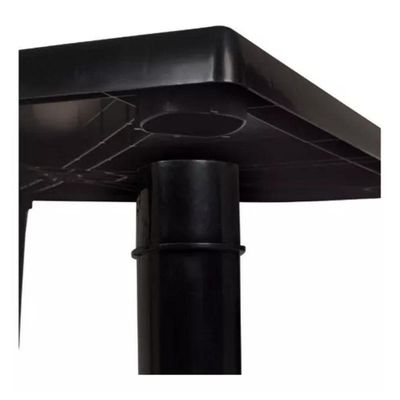 Mesa Plástica Quadrada Demontável Mor Cor Branco