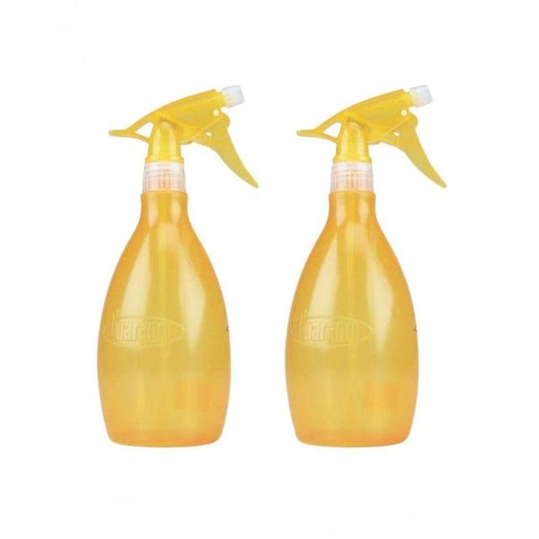 Kit 2 Pulverizadores Borrifadore Laranja Nevoa 500ml Guarany