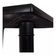 Mesa Plástica Quadrada Demontável Mor Cor Preto
